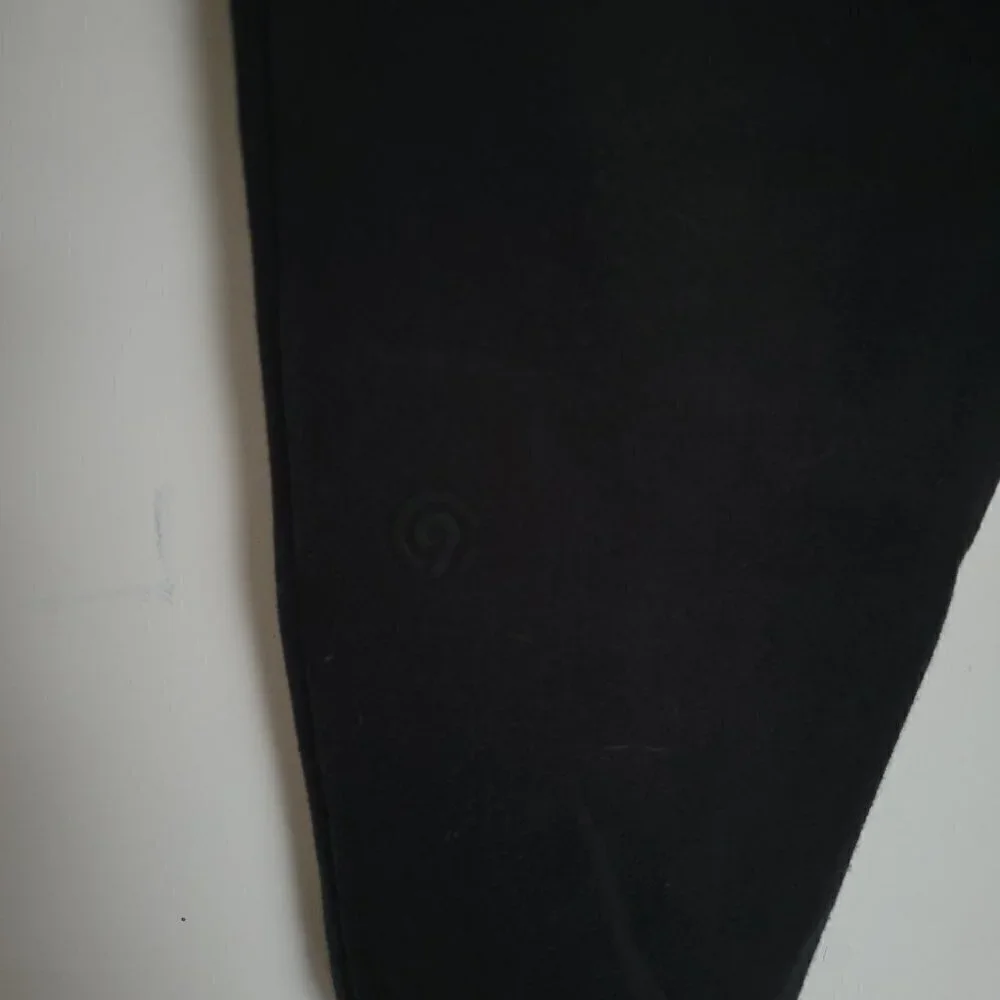 Champion Black Drawstring Elastic Waist Pull On Long Sweatpants Joggers Sz Small